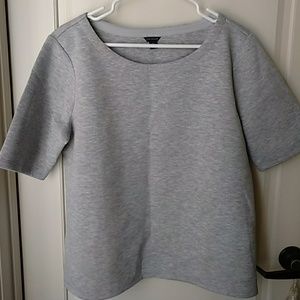 AnnTaylor Scuba/ponte material shirt XL